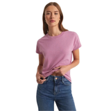 Z Supply 02. WOMENS APPAREL - WOMENS SS SHIRTS - WOMENS SS CASUAL Women's Modern Slub Tee DUO DUSTY ORCHID