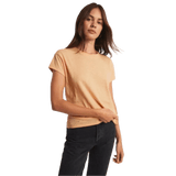 Z Supply 02. WOMENS APPAREL - WOMENS SS SHIRTS - WOMENS SS CASUAL Women's Modern Slub Tee OGC ORANGE CREAM