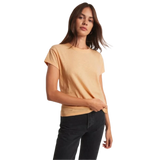 Z Supply 02. WOMENS APPAREL - WOMENS SS SHIRTS - WOMENS SS CASUAL Women's Modern Slub Tee OGC ORANGE CREAM