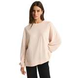 Z Supply 02. WOMENS APPAREL - WOMENS LS SHIRTS - WOMENS LS CASUAL Women's Modern Weekender WNW WINTER WHITE