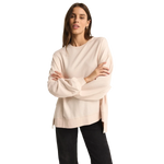 Z Supply 02. WOMENS APPAREL - WOMENS LS SHIRTS - WOMENS LS CASUAL Women's Modern Weekender WNW WINTER WHITE