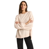 Z Supply 02. WOMENS APPAREL - WOMENS LS SHIRTS - WOMENS LS CASUAL Women's Modern Weekender WNW WINTER WHITE