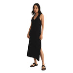 Z Supply 02. WOMENS APPAREL - WOMENS DRESS|SKIRT - WOMENS DRESS CASUAL Women's Palisades Midi Dress BLK BLACK