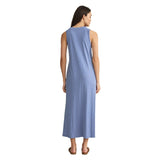 Z Supply 02. WOMENS APPAREL - WOMENS DRESS|SKIRT - WOMENS DRESS CASUAL Women's Palisades Midi Dress SKB SKY BLUE