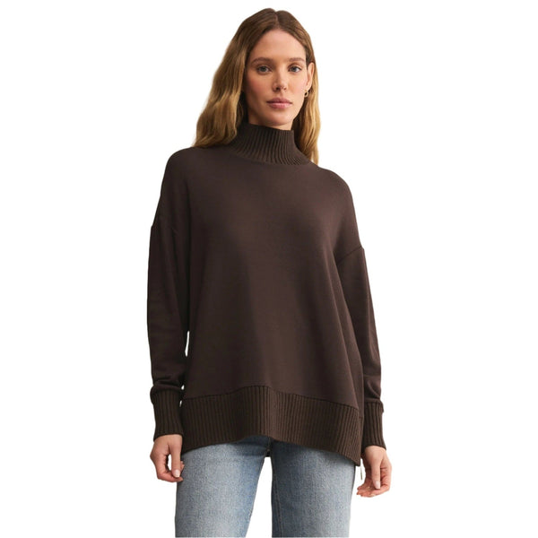 Z Supply Women's Sable Rib Sweatshirt - High Country Outfitters