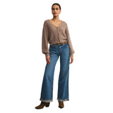 Z Supply 02. WOMENS APPAREL - WOMENS HOODIES|SWEATERS - WOMENS PO SWEATERS Women's Sadira Fluffy Cardigan MNL MOONLIGHT