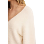 Z Supply 02. WOMENS APPAREL - WOMENS HOODIES|SWEATERS - WOMENS PO SWEATERS Women's Sadira Fluffy Cardigan WRW WARM WHITE