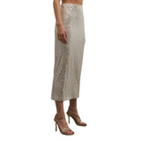 Z Supply 02. WOMENS APPAREL - WOMENS DRESS|SKIRT - WOMENS SKIRT CASUAL Women's Saturn Sequin Skirt STS STARDUST