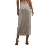 Z Supply 02. WOMENS APPAREL - WOMENS DRESS|SKIRT - WOMENS SKIRT CASUAL Women's Saturn Sequin Skirt STS STARDUST