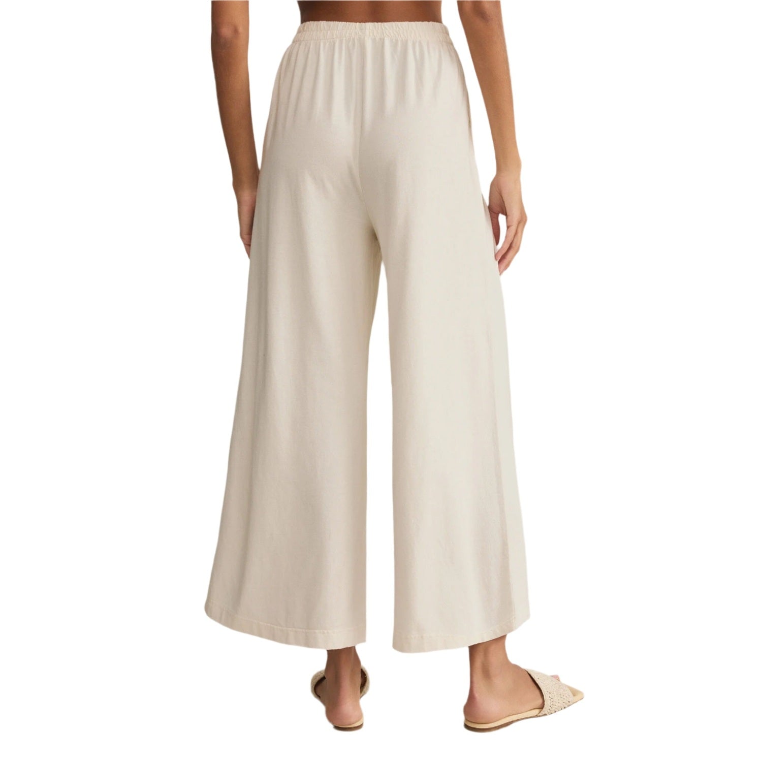 Z Supply 02. WOMENS APPAREL - WOMENS PANTS - WOMENS PANTS CASUAL Women's Scout Jersey Flare Pant SSA SEA SALT