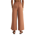 Z Supply 02. WOMENS APPAREL - WOMENS PANTS - WOMENS PANTS CASUAL Women's Scout Jersey Flare Pant TKW TEAKWOOD