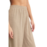 Z Supply 02. WOMENS APPAREL - WOMENS PANTS - WOMENS PANTS CASUAL Women's Scout Textured Slub Pant PAR PARCHMENT