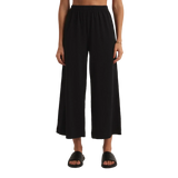 Z Supply 02. WOMENS APPAREL - WOMENS PANTS - WOMENS PANTS CASUAL Women's Scout Textured Slub Pant BLK BLACK