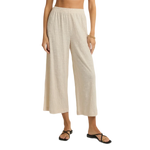 Z Supply 02. WOMENS APPAREL - WOMENS PANTS - WOMENS PANTS CASUAL Women's Scout Textured Slub Pant WHW WHISPER WHITE