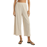 Z Supply 02. WOMENS APPAREL - WOMENS PANTS - WOMENS PANTS CASUAL Women's Scout Textured Slub Pant WHW WHISPER WHITE