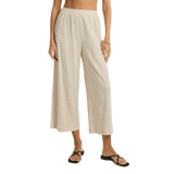 Z Supply 02. WOMENS APPAREL - WOMENS PANTS - WOMENS PANTS CASUAL Women's Scout Textured Slub Pant WHW WHISPER WHITE