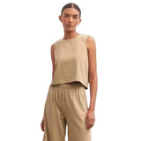 Z Supply 02. WOMENS APPAREL - WOMENS SS SHIRTS - WOMENS TANK CASUAL Women's Sloane Jersey Muscle Tank RTT RATTAN