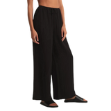 Z Supply 02. WOMENS APPAREL - WOMENS PANTS - WOMENS PANTS CASUAL Women's Soleil Pant BLK BLACK