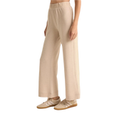 Z Supply 02. WOMENS APPAREL - WOMENS PANTS - WOMENS PANTS LOUNGE Women's Tessa Cozy Pant LOH LIGHT OATMEAL HEATHER