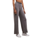 Z Supply 02. WOMENS APPAREL - WOMENS PANTS - WOMENS PANTS LOUNGE Women's Tessa Cozy Pant CHH CHARCOAL HEATHER