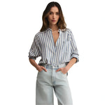 Z Supply 02. WOMENS APPAREL - WOMENS LS SHIRTS - WOMENS LS CASUAL Women's The Perfect Linen Top BHS BOATHOUSE