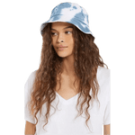 Z Supply 11. HATS - HATS SUN - HATS SUN Women's Twill Tie-Dye Bucket Hat WBU WASHED BLUE OS
