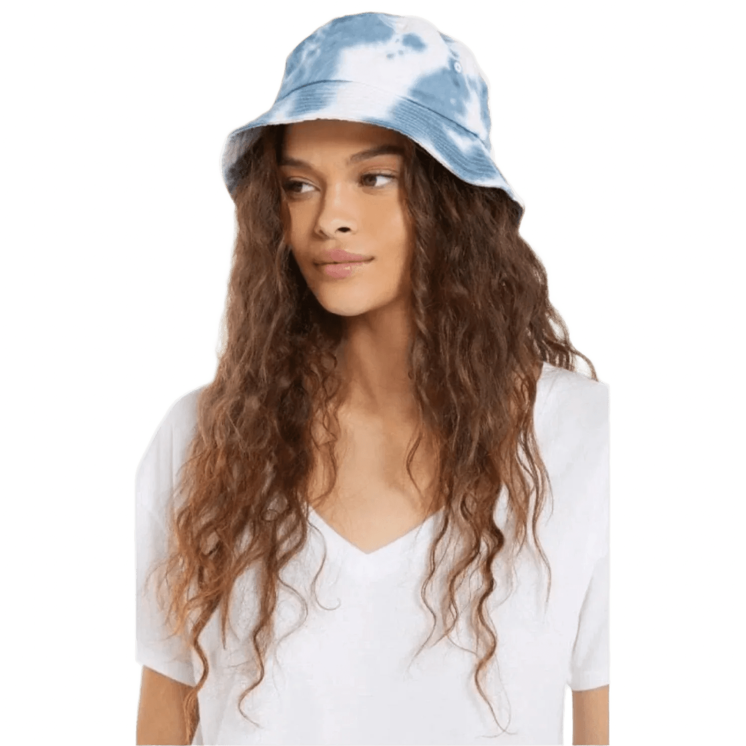 Z Supply 11. HATS - HATS SUN - HATS SUN Women's Twill Tie-Dye Bucket Hat WBU WASHED BLUE OS