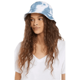 Z Supply 11. HATS - HATS SUN - HATS SUN Women's Twill Tie-Dye Bucket Hat WBU WASHED BLUE OS