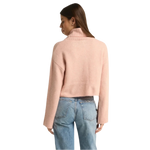 Z Supply 02. WOMENS APPAREL - WOMENS HOODIES|SWEATERS - WOMENS PO SWEATERS Women's Ursa Turtleneck Sweater CEP CASHMERE PINK