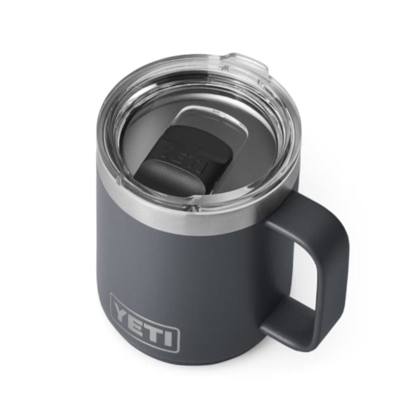 YETI 21. GENERAL ACCESS - COOLER STAINLESS Rambler 10 Oz Stackable Mug with Magslider Lid CHARCOAL