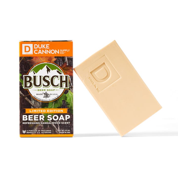 Duke Cannon GIFTS|ACCESSORIES - GIFT - BEAUTY|GROOMING Busch Beer Soap BUSH HUNTING