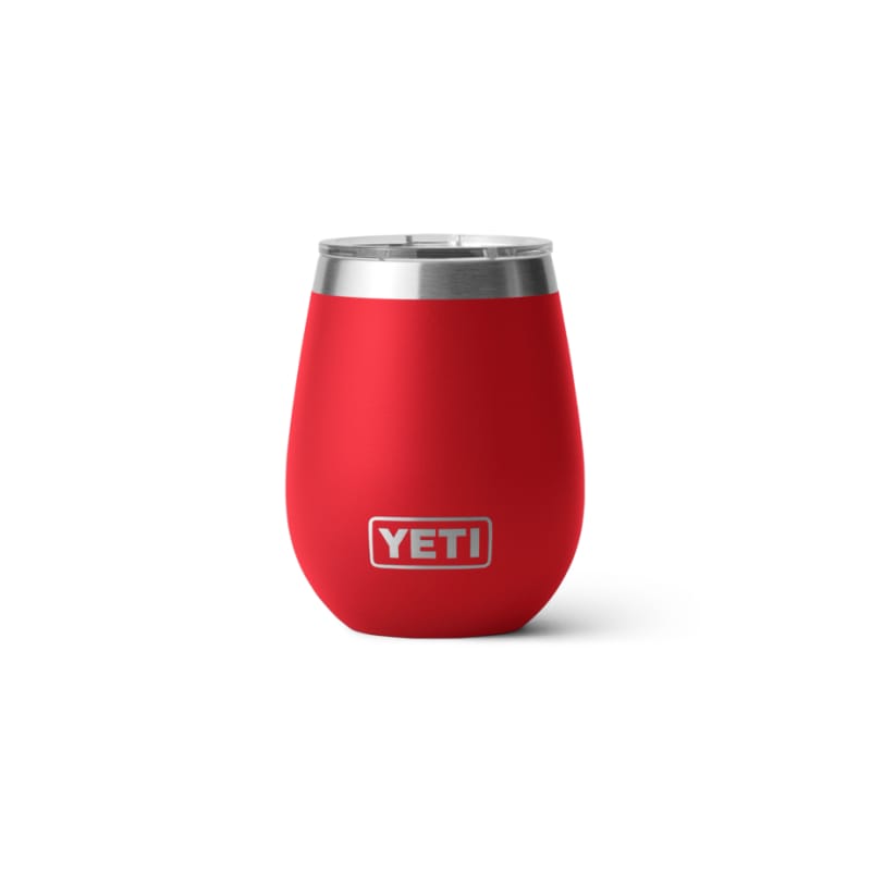 YETI DRINKWARE - CUPS|MUGS - CUPS|MUGS Rambler 10 Oz Wine Tumbler with Magslider Lid RESCUE RED