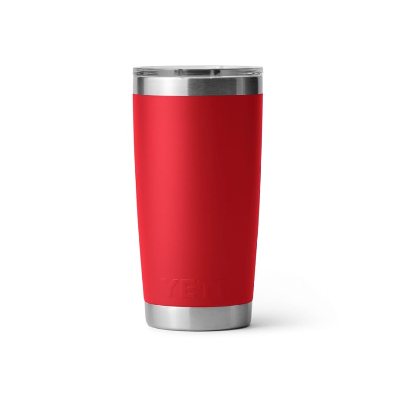 YETI 21. GENERAL ACCESS - COOLER STAINLESS Rambler 20 oz Tumbler with Magslider Lid RESCUE RED