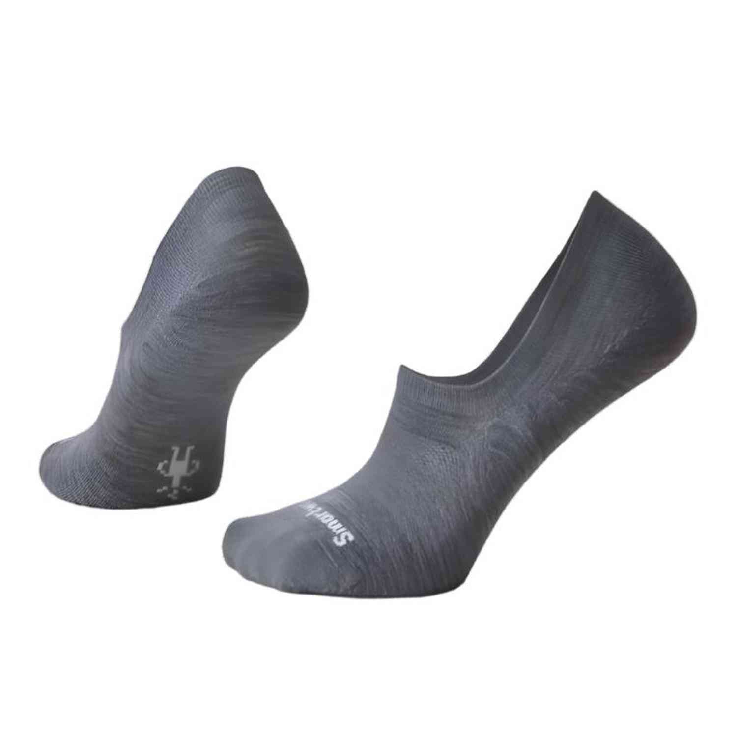 Smartwool Everyday Zero Cushion No Show Socks Medium Gray / XL Smartwool Everyday Zero Cushion No Show Socks Medium Gray / XL