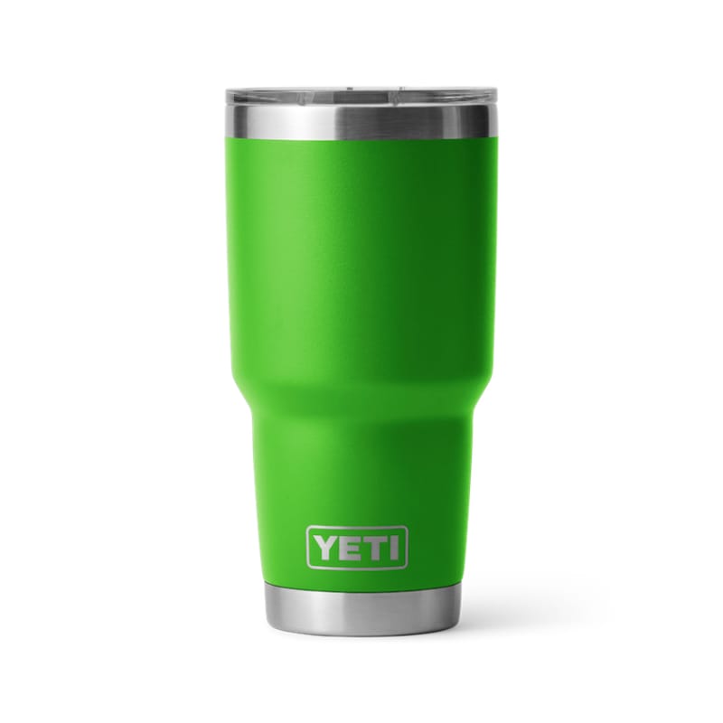 YETI 21. GENERAL ACCESS - COOLER STAINLESS Rambler 30 Oz Tumbler with Magslider Lid CANOPY GREEN