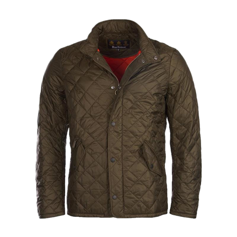 Barbour 02. M. INSULATION_FLEECE - M. INSULATED JACKETS Men's Flyweight Chelsea Quilted Jacket OLIVE