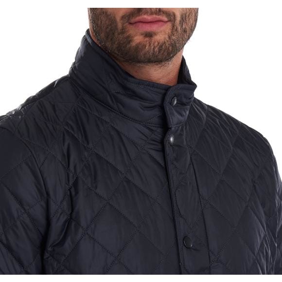 Barbour 02. M. INSULATION_FLEECE - M. INSULATED JACKETS Men's Flyweight Chelsea Quilted Jacket NAVY