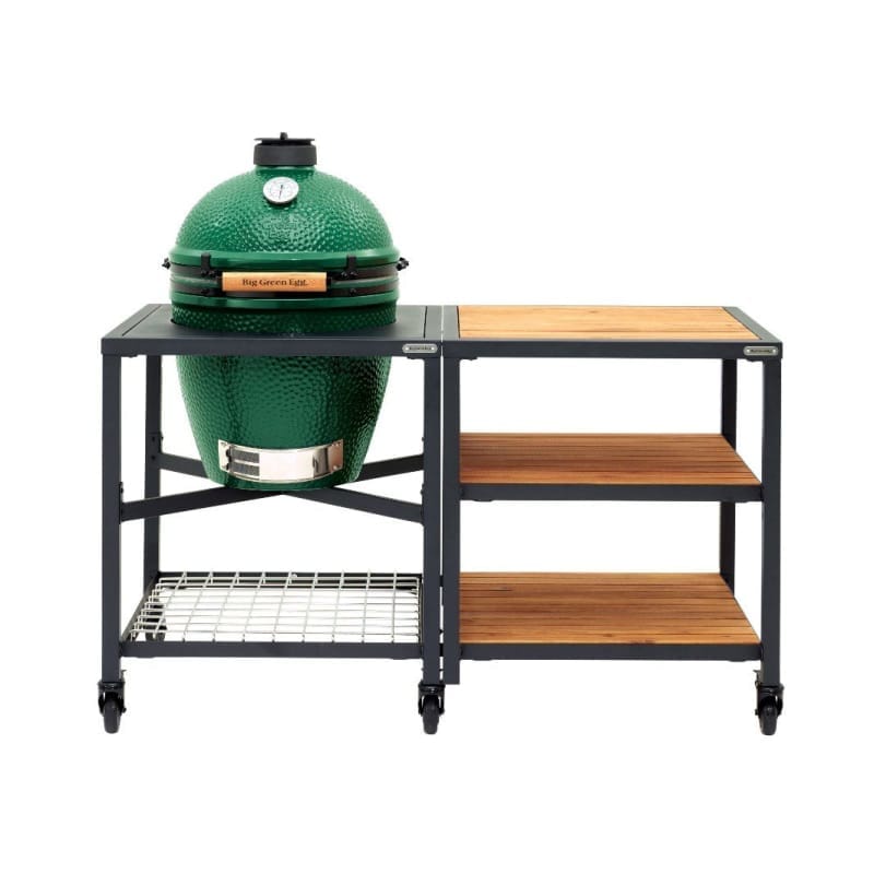 Big Green Egg 01. OUTDOOR GRILLING - EGGCESSORIES Acacia Wood Insert for Modular Nest Expansion Frame