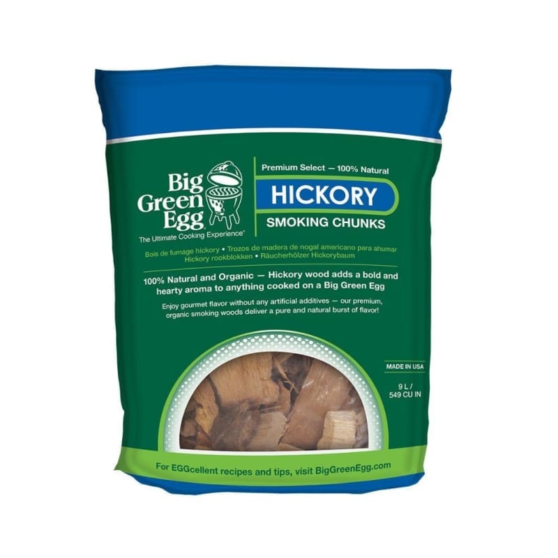 Big Green Egg 01. OUTDOOR GRILLING - EGGCESSORIES Hickory Wood Smoking Chunks