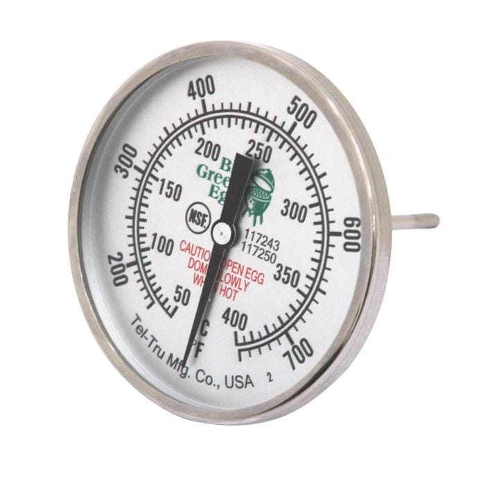 Big Green Egg 01. OUTDOOR GRILLING - EGGCESSORIES Large Dial 3 Inch Temperature Gauge