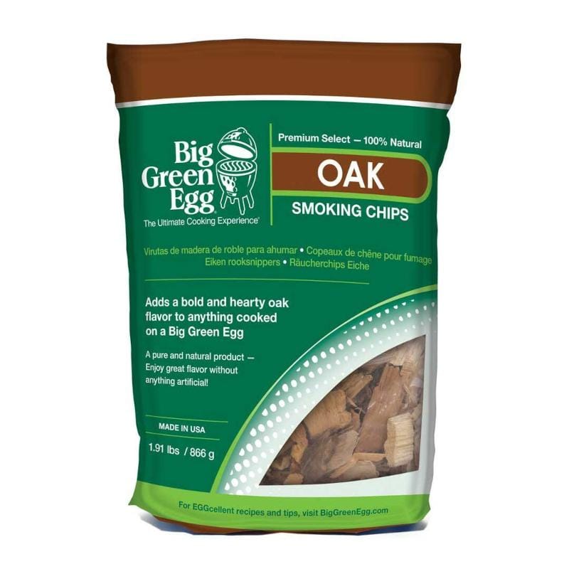Big Green Egg 01. OUTDOOR GRILLING - EGGCESSORIES Oak Chips 2.9l