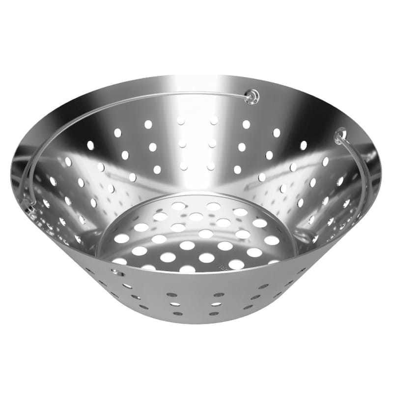 Big Green Egg 01. OUTDOOR GRILLING - EGGCESSORIES Stainless Steel Fire Bowl - Large