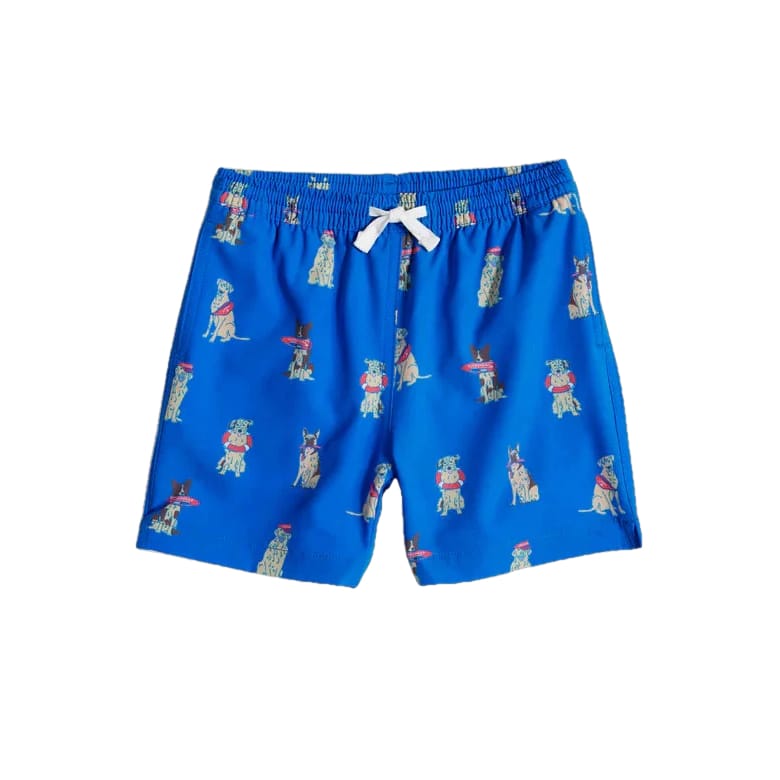 CHUBBIES 22. KIDS - BOYS Kids Swim Trunks THE I LET THE DOGS OUT
