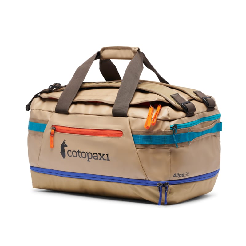 Cotopaxi 18. PACKS - LUGGAGE Allpa 50L Duffle Bag DESERT