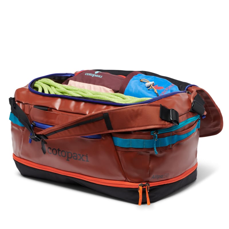 Cotopaxi 18. PACKS - LUGGAGE Allpa 50L Duffle Bag RUST