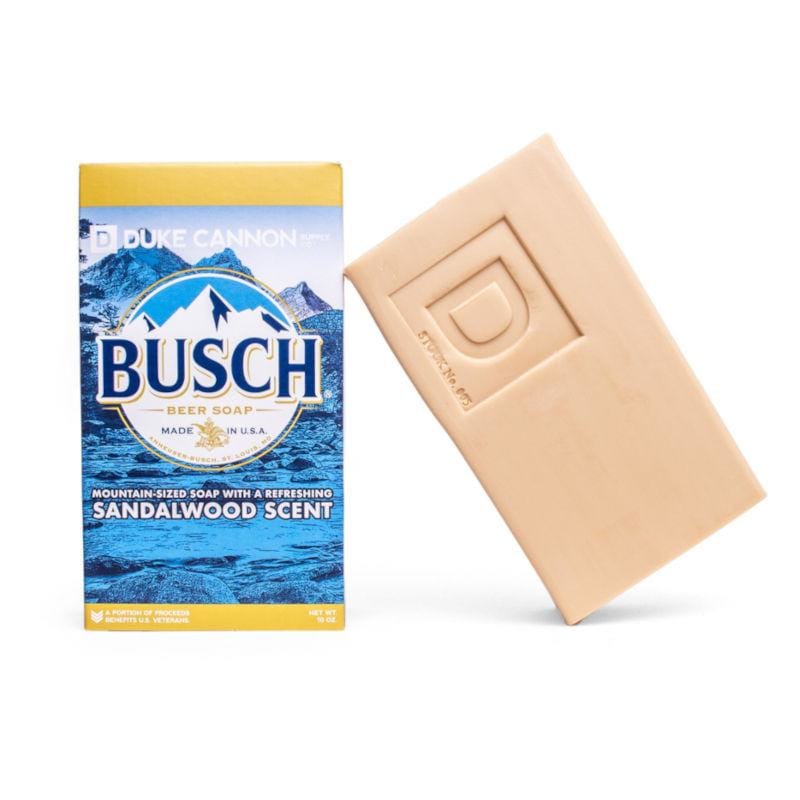 Duke Cannon GIFTS|ACCESSORIES - GIFT - BEAUTY|GROOMING Busch Beer Soap BUSCH