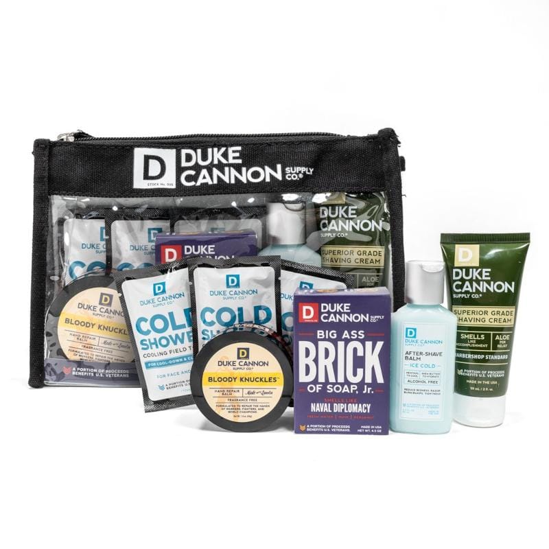 Duke Cannon 21. GENERAL ACCESS - GIFTS Handsome Man Travel Kit