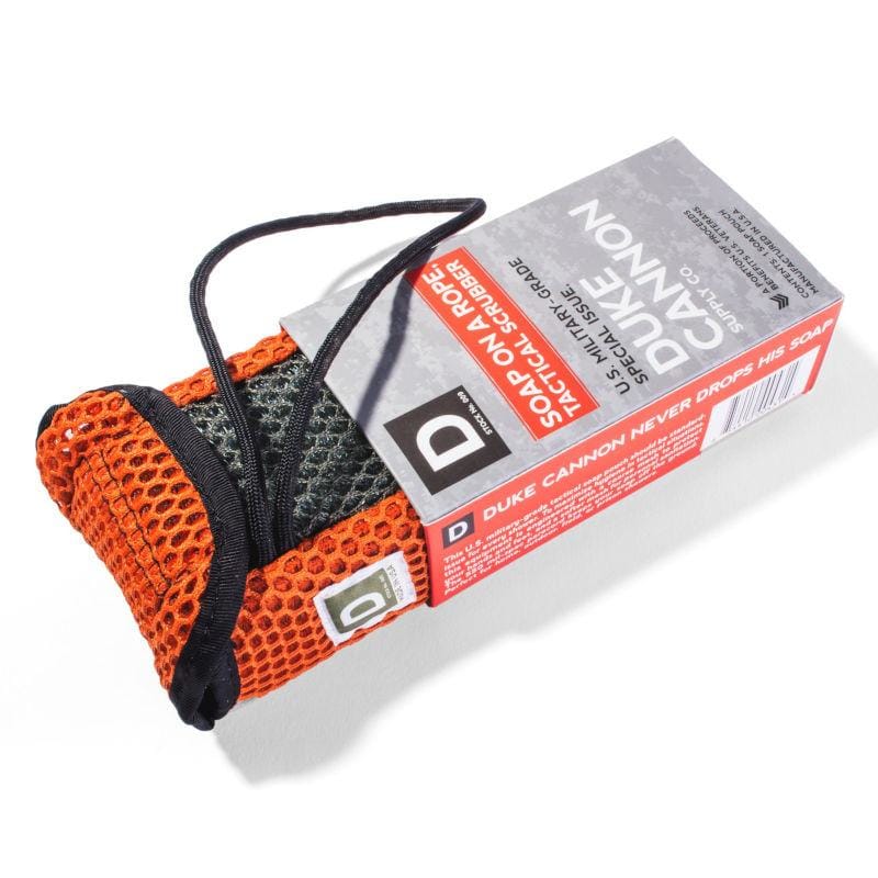 Duke Cannon 21. GENERAL ACCESS - GIFTS Soap on a Rope | Tactical Scrubber TACTICAL SCRUBBER