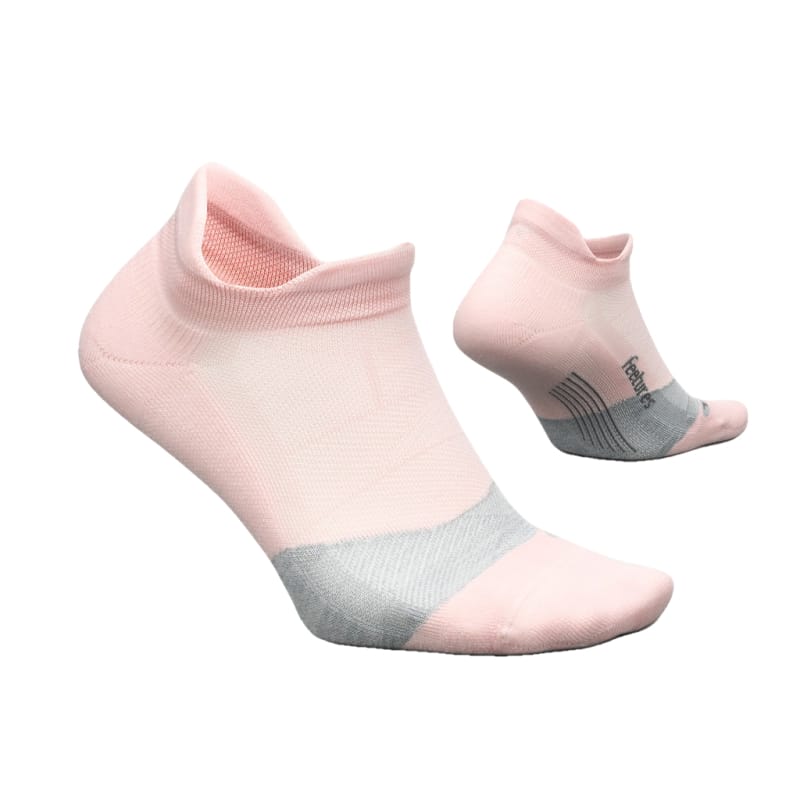 Feetures 19. SOCKS Elite Ultra Light No Show Tab Solid Socks PROPULSION PINK
