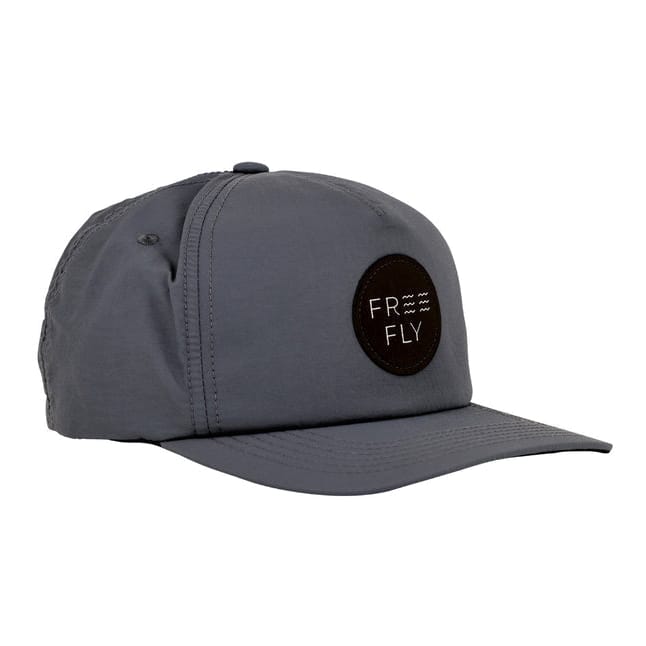 Free Fly Apparel HATS - HATS BILLED - HATS BILLED Drifter Snapback Hat GRAPHITE